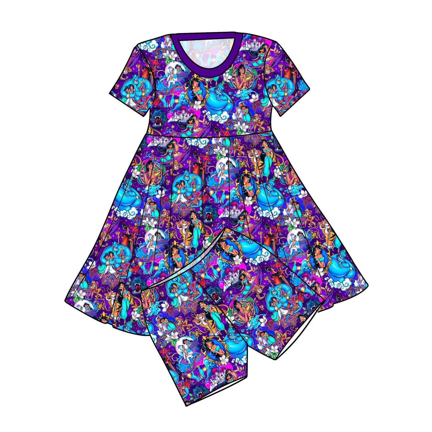 RTS Bamboo Twirl with Shorts - A Whole New World