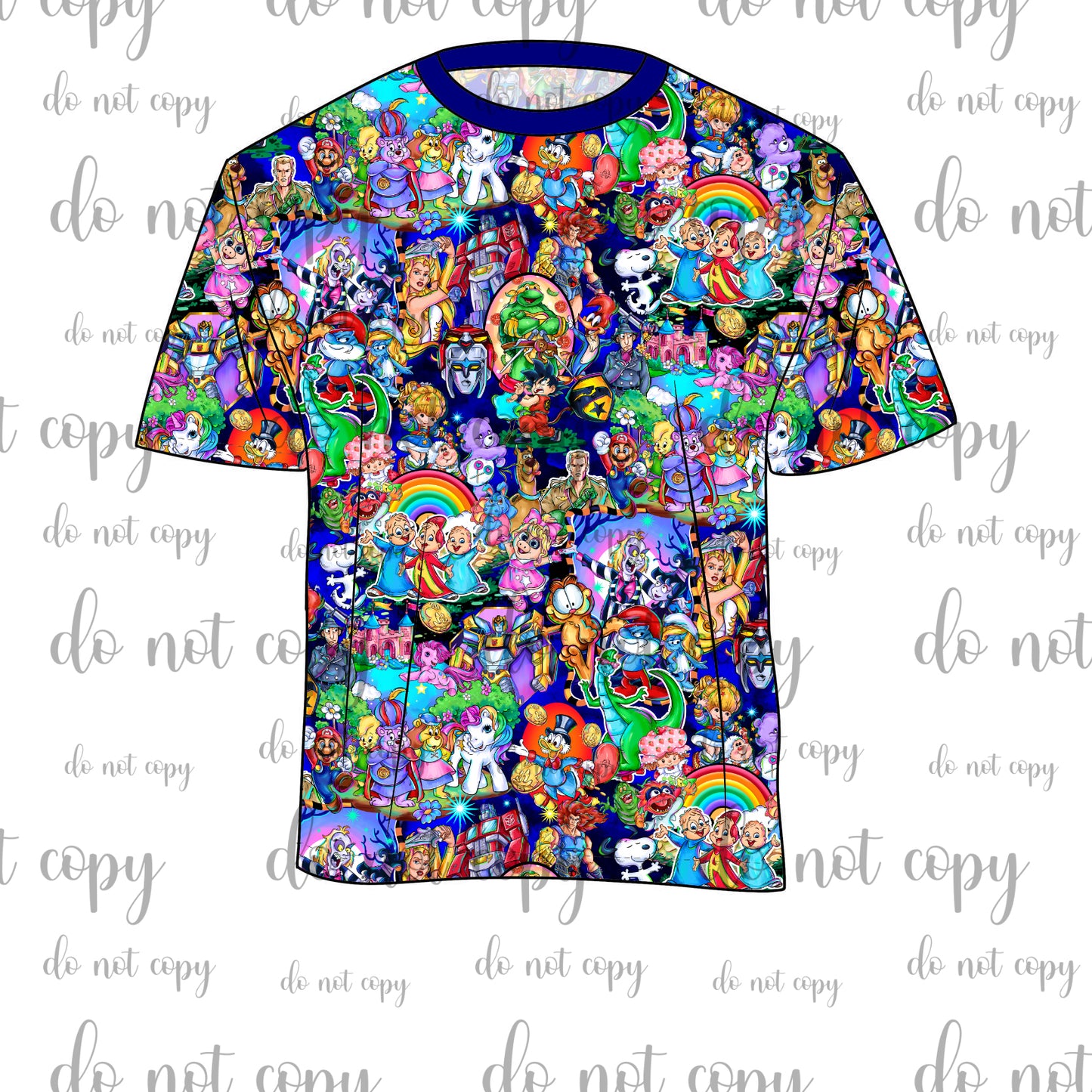 DEC Pre-Order UNISEX Bamboo Adult Tee - 80s Baby