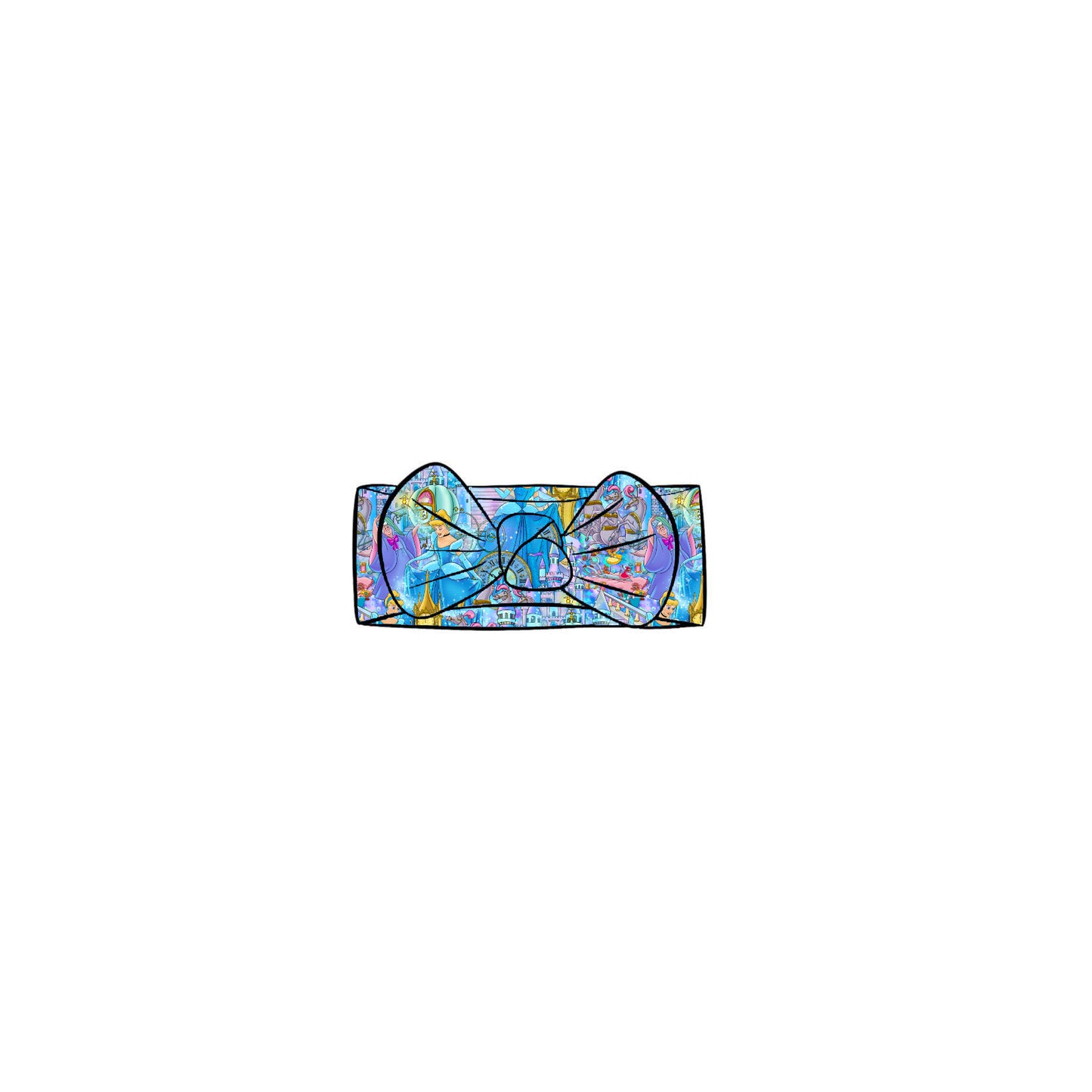 FEB Pre-order Bamboo Swaddle w/ FREE BOW!! - Glass Slipper