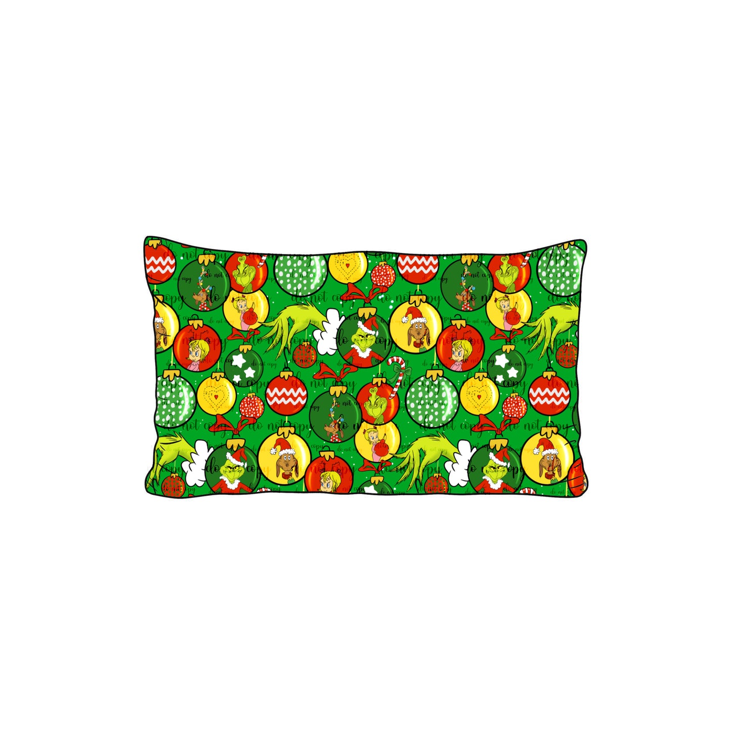 Nov Pre-Order Bamboo Pillowcase - Green Balls