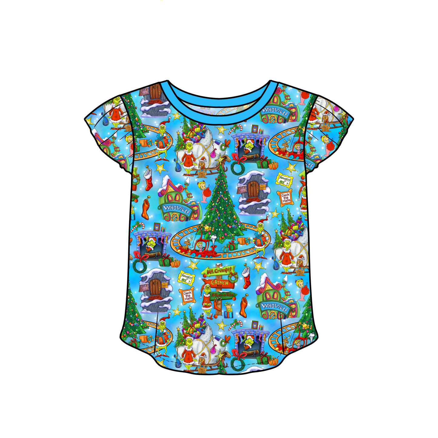 RTS Flutter Sleeve Tee - Mean One