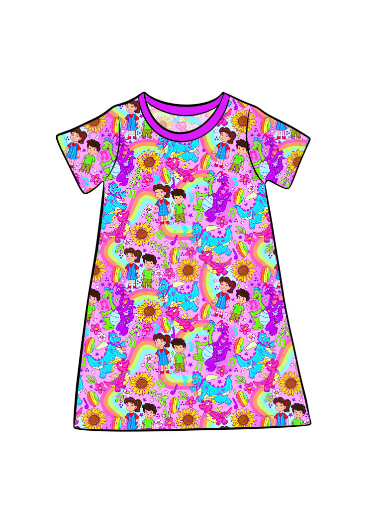 FEB Pre-order Kid's Lounge Gown - With All My Heart
