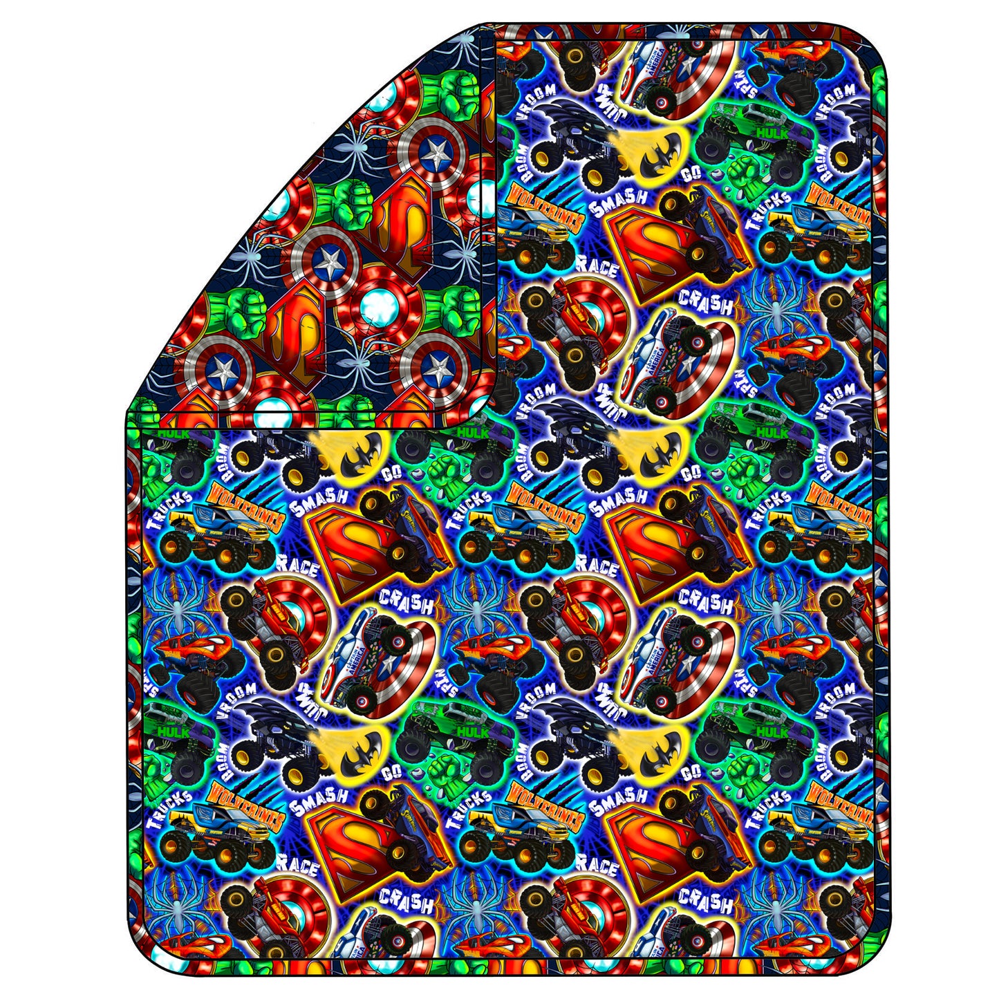 RTS Triple Layer Quilted Bamboo Blanket - Hero Trucks