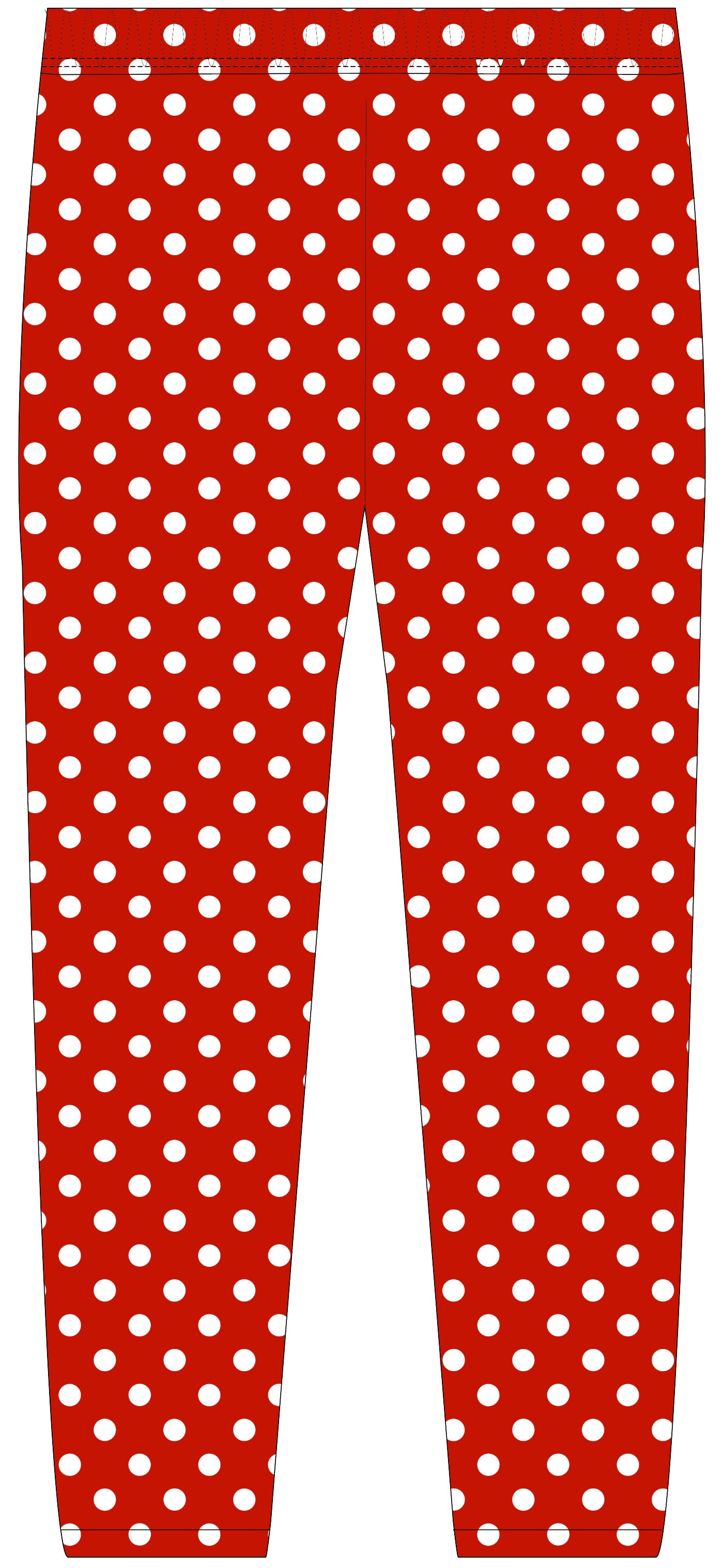 RTS Girl's Leggings - Dots (So Minnie Hearts)