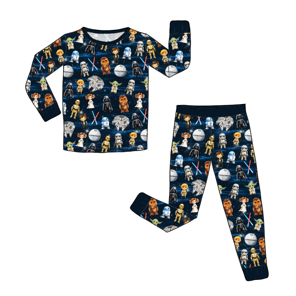 FEB Pre-Order Bamboo Long Sleeve and Pants Pajama Set - Little Wars