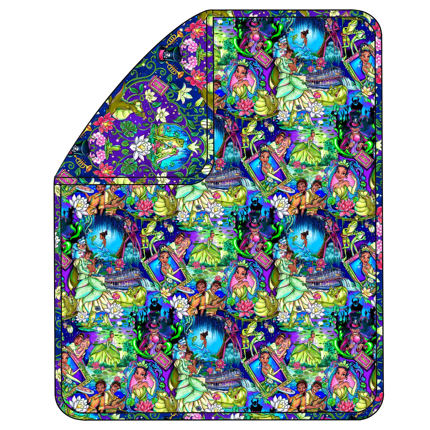 RTS ADULT 60x85 Triple Layer Quilted Blanket - Tiana