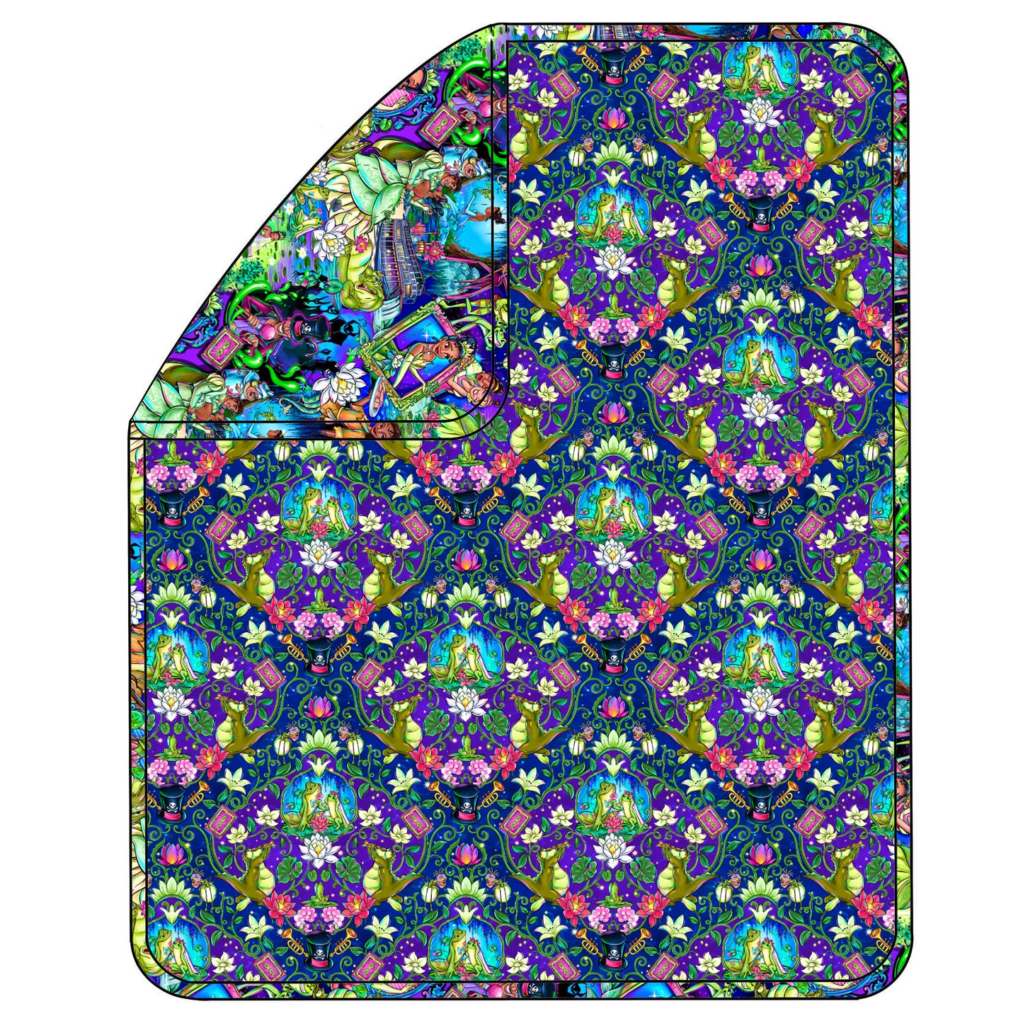 RTS ADULT 60x85 Triple Layer Quilted Blanket - Tiana