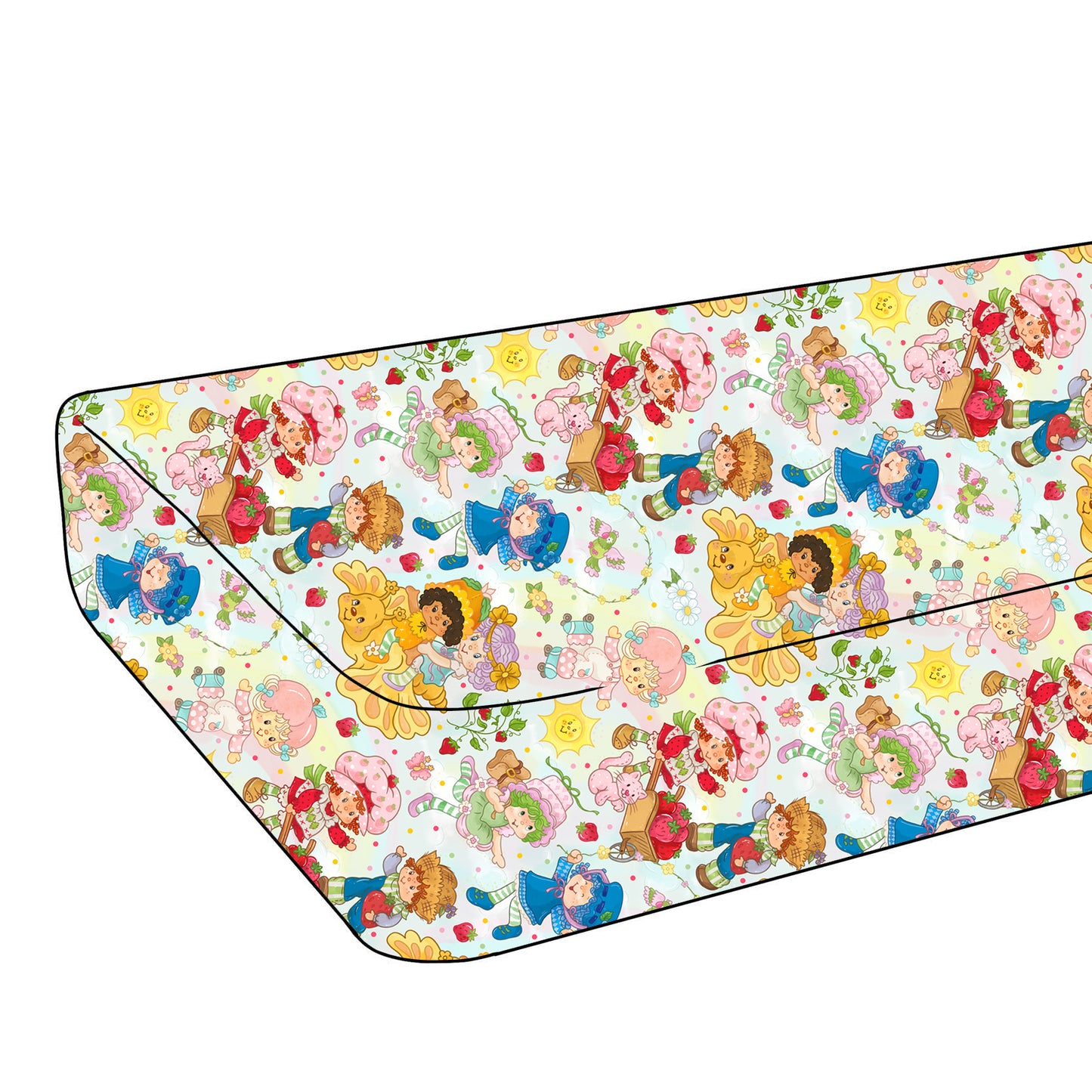 July Pre-Order Bamboo Sheets - Vintage Strawberry