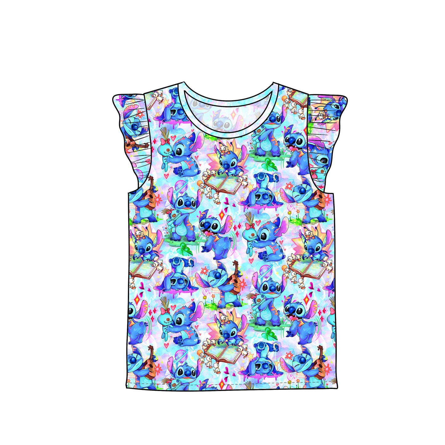 RTS Flutter Sleeve Tee - Ohana