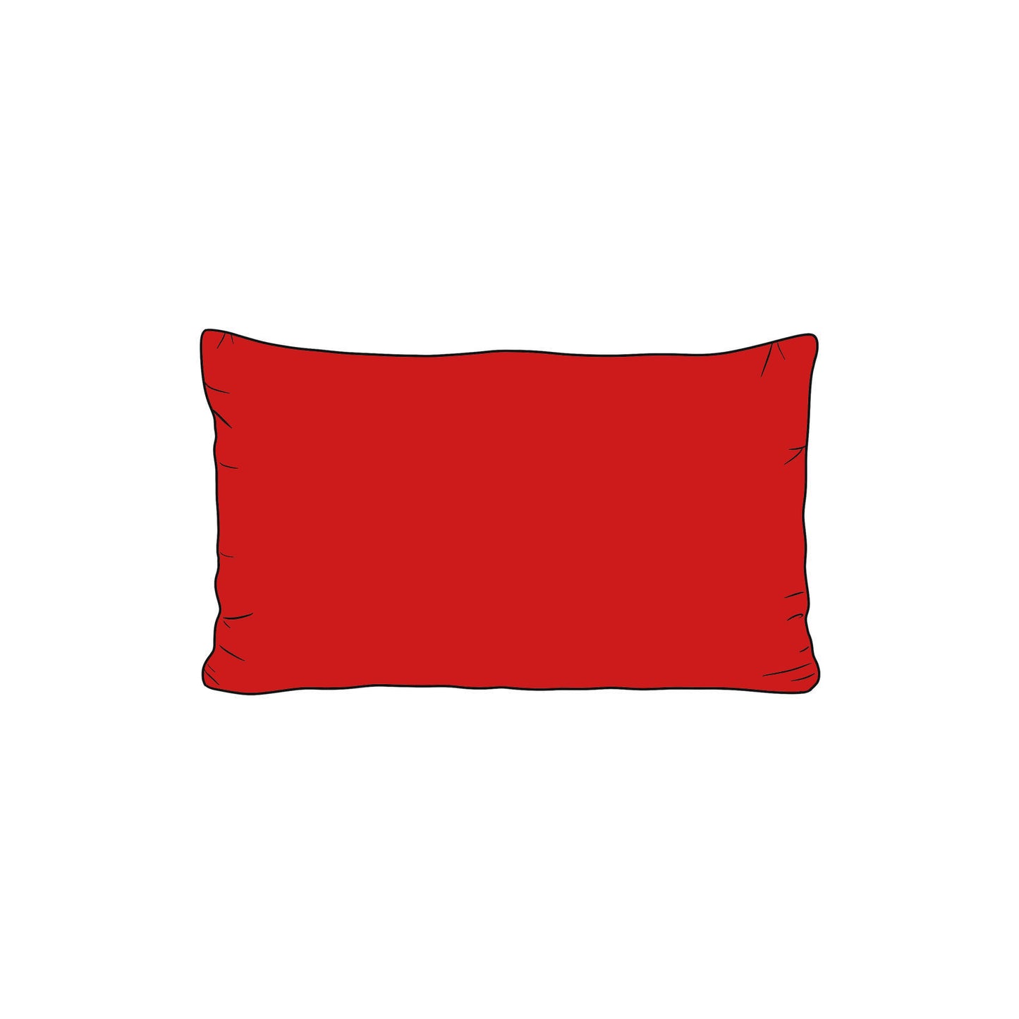 Nov Pre-Order Bamboo Pillowcase - Red