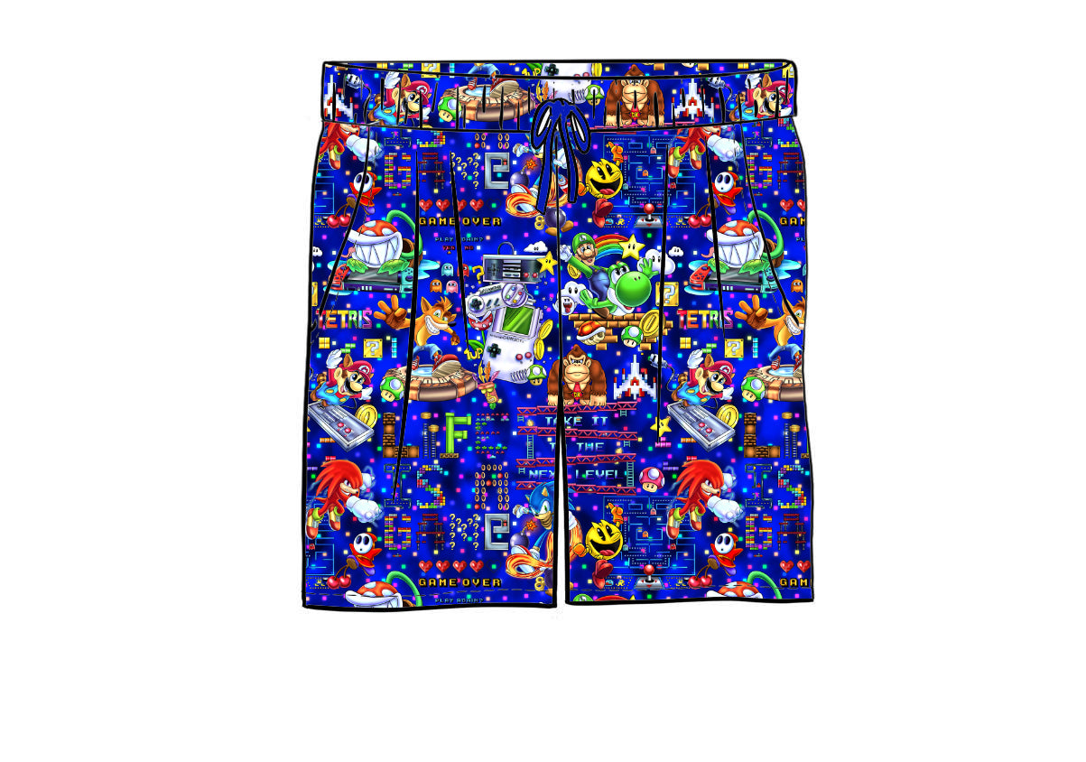 SUMMER SALE! RTS Men's Bamboo Shorts - Retro