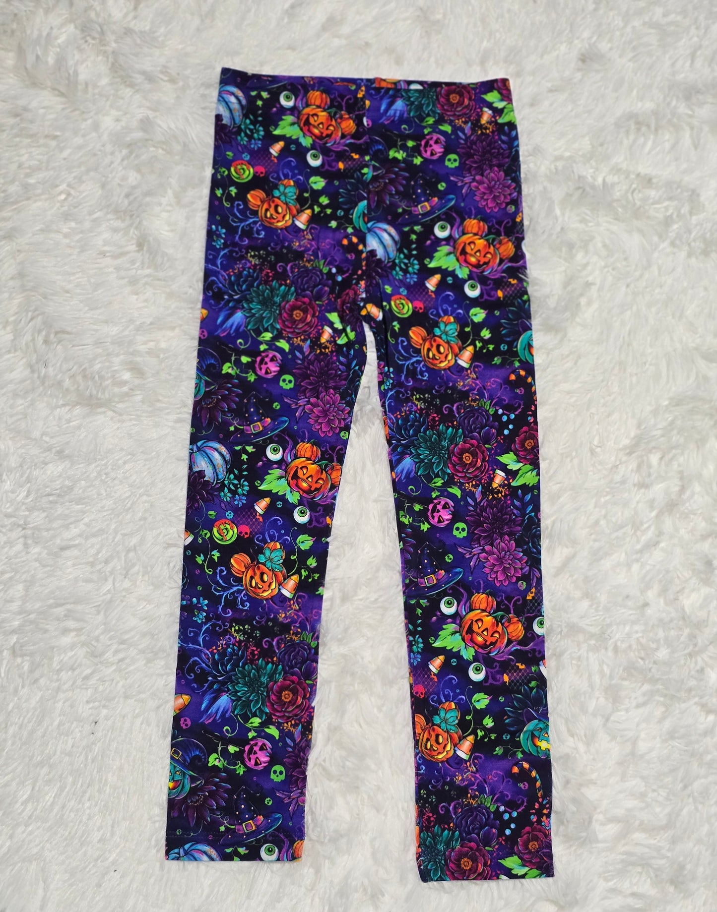 RTS Girl's Leggings - Princess Halloween
