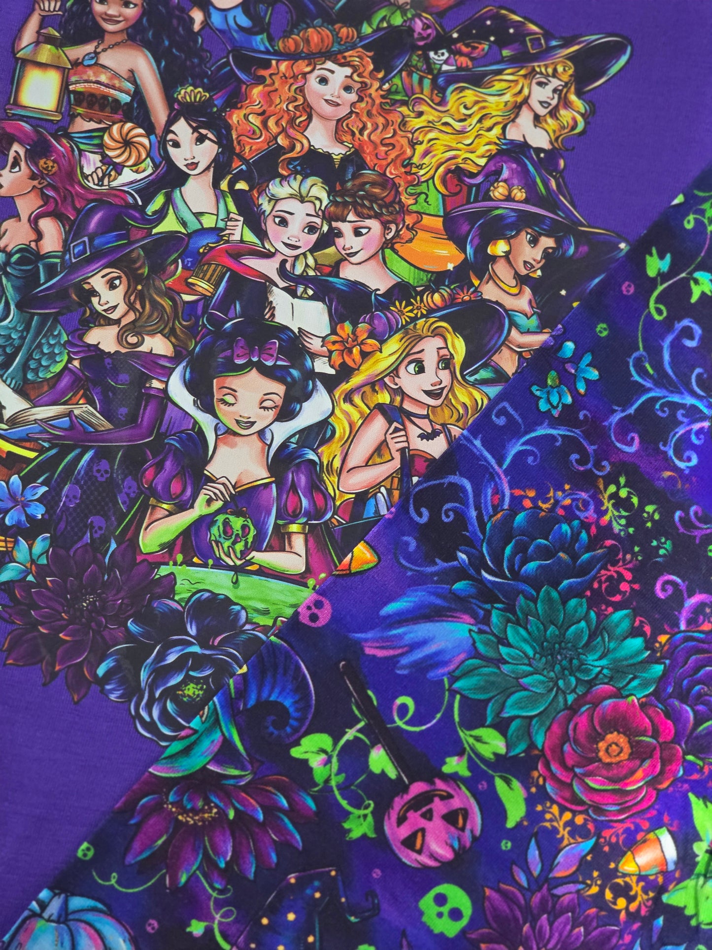 RTS Girl's Leggings - Princess Halloween
