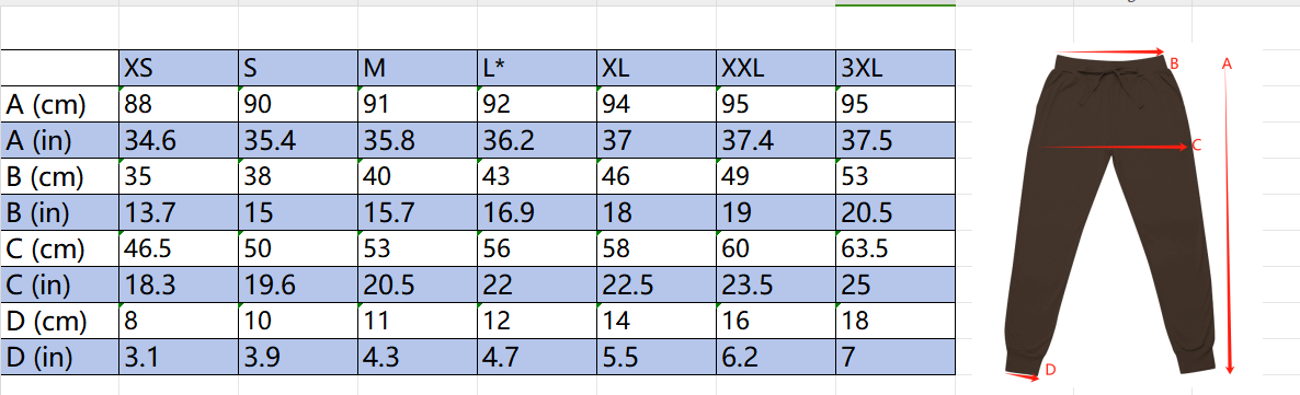 Feb Pre-order Adult Joggers - Valentines Princesses