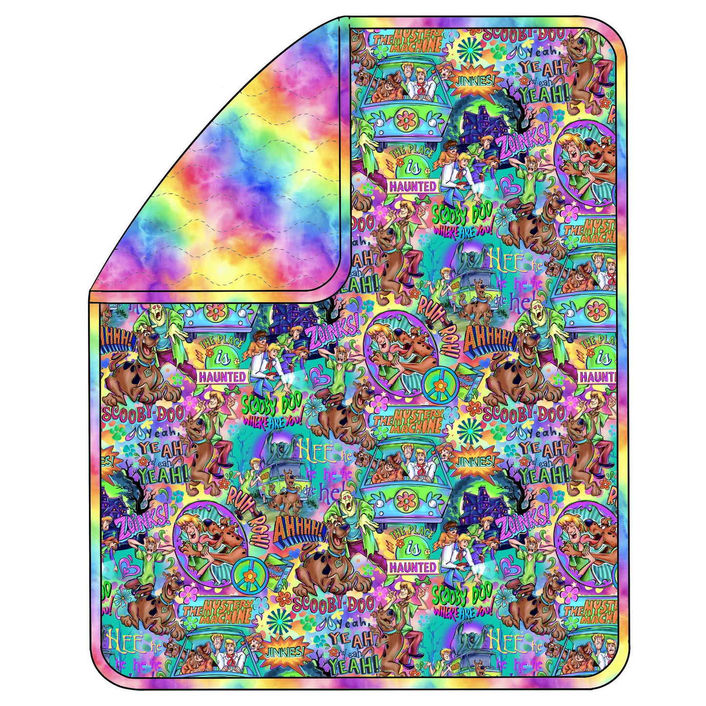 SEPT Pre-Order BAMBOO/MINKY Blanket - Groovy Doo