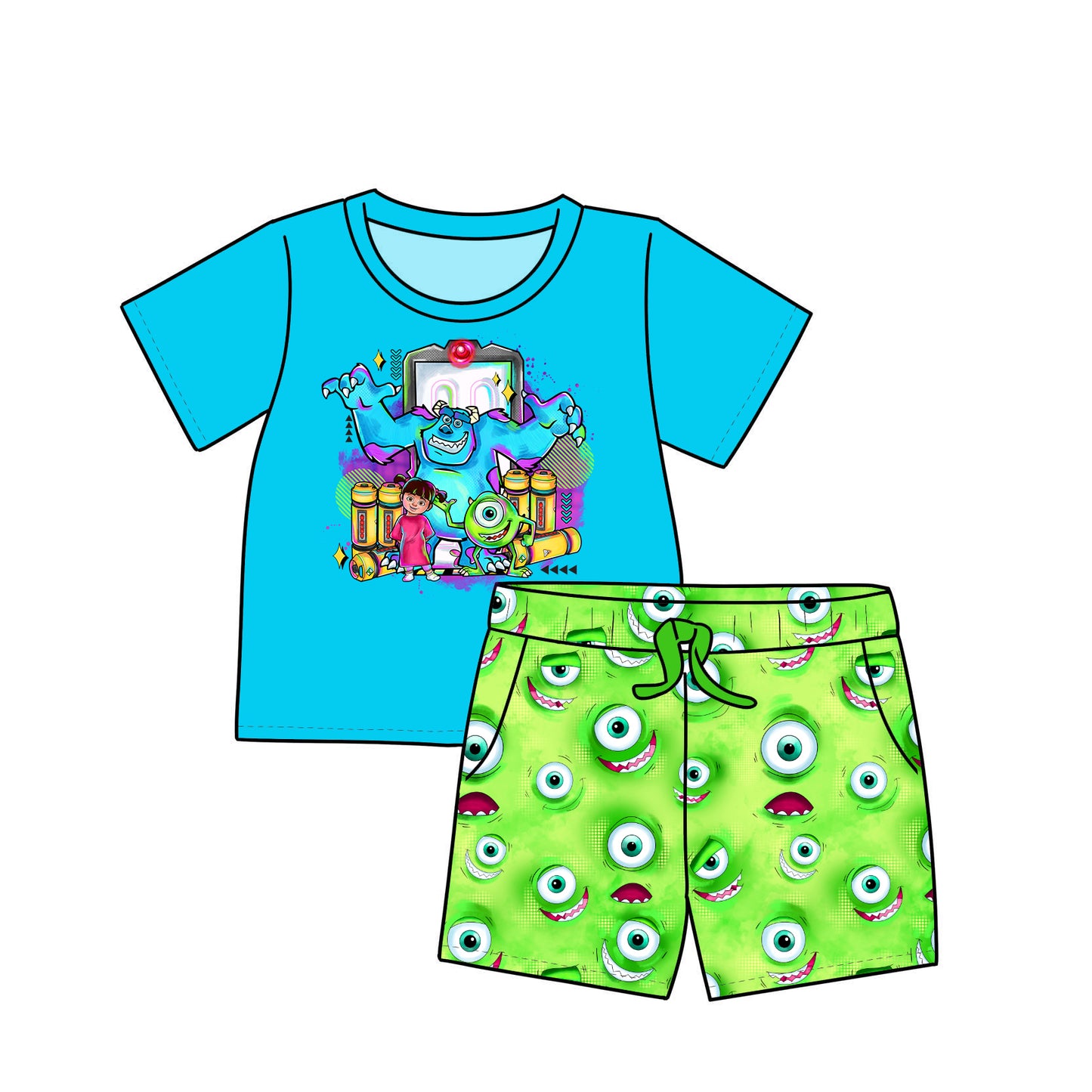 May Pre-Order Tee and Shorts Bamboo Daywear - 2319