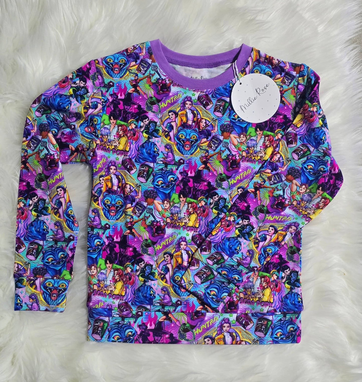 RTS KID'S Crew Neck Pullover - Huntrix