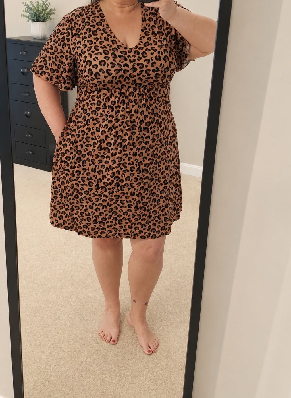 RTS (SIZE DOWN) Women's ultra flutter dress - Prowl
