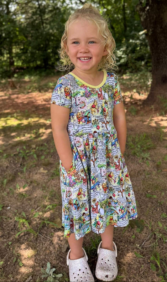 RTS Bamboo Twirl with Shorts - Beary Classic