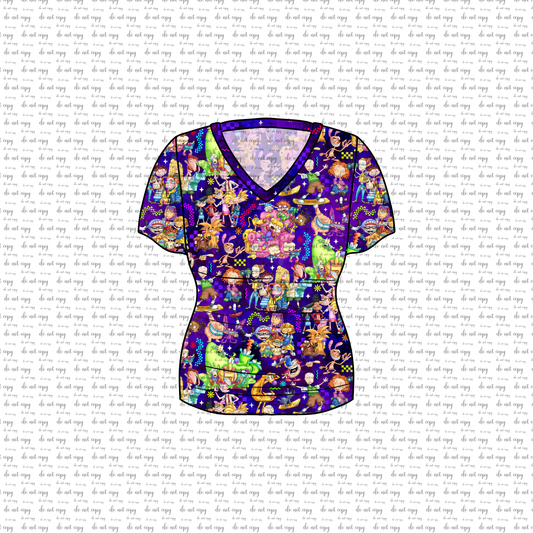 May Pre-Order Women's Oversized V-Neck Tee - Gen Z