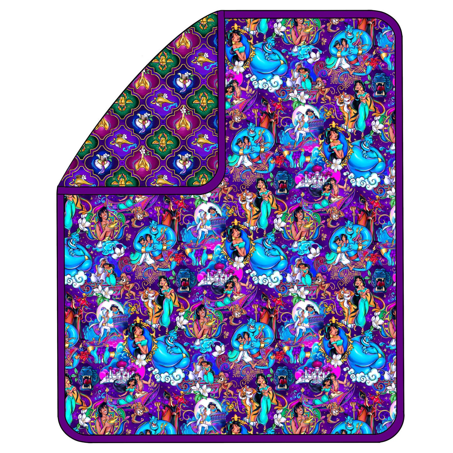 RTS Triple Layer Quilted Bamboo Blanket - A Whole New World