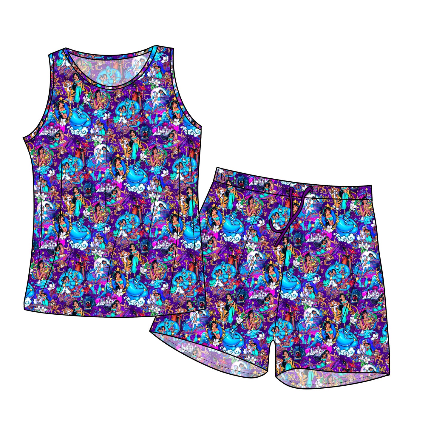 RTS Tank and Shorts Set - A Whole New World