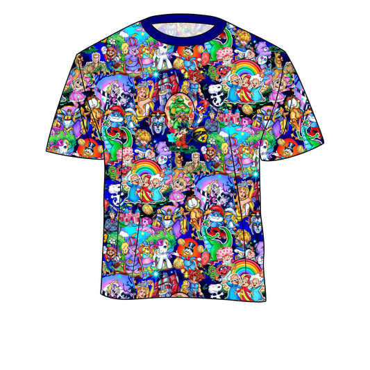 RTS Bamboo Adult Oversized Tee - 80s Baby