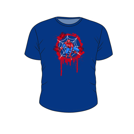 RTS Bamboo Adult Oversized Graphic Tee - Spiderman