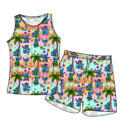 RTS Tank and Shorts Set - Aloha Summer