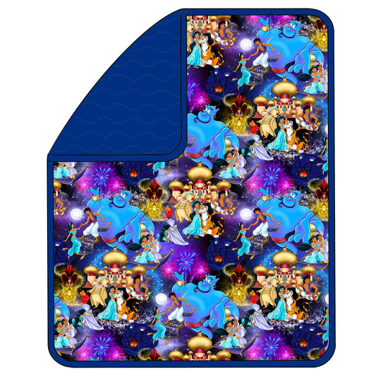 RTS Triple Layer Quilted Bamboo Blanket - Arabian Nights