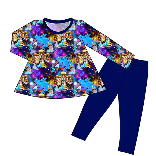 RTS Peplum and Leggings - Arabian Nights