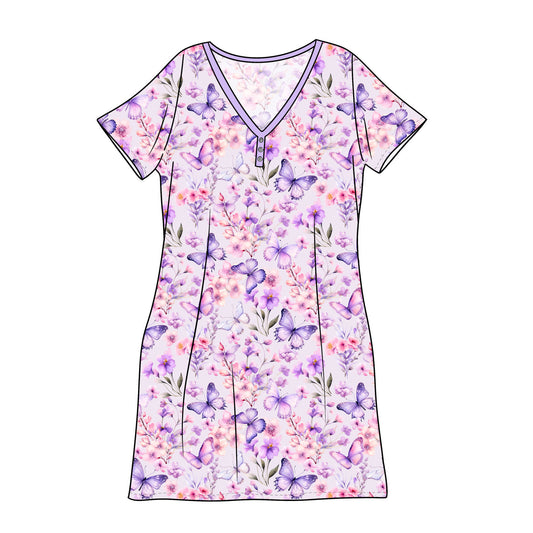 RTS Bamboo Adult Sleep Gown - Aria