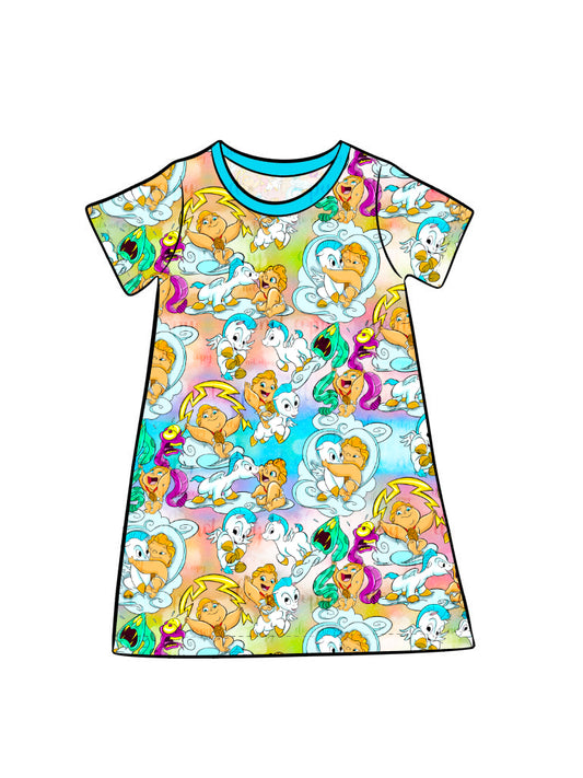 Aug 2026 Pre-order Kid's Lounge Gown - Baby Herc