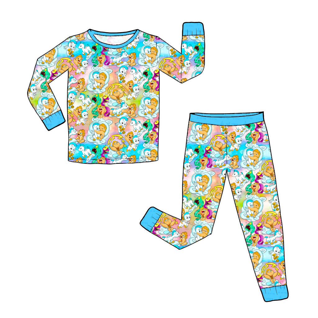 Aug 2026 Pre-Order Bamboo Long Sleeve and Pants Pajama Set - Baby Herc