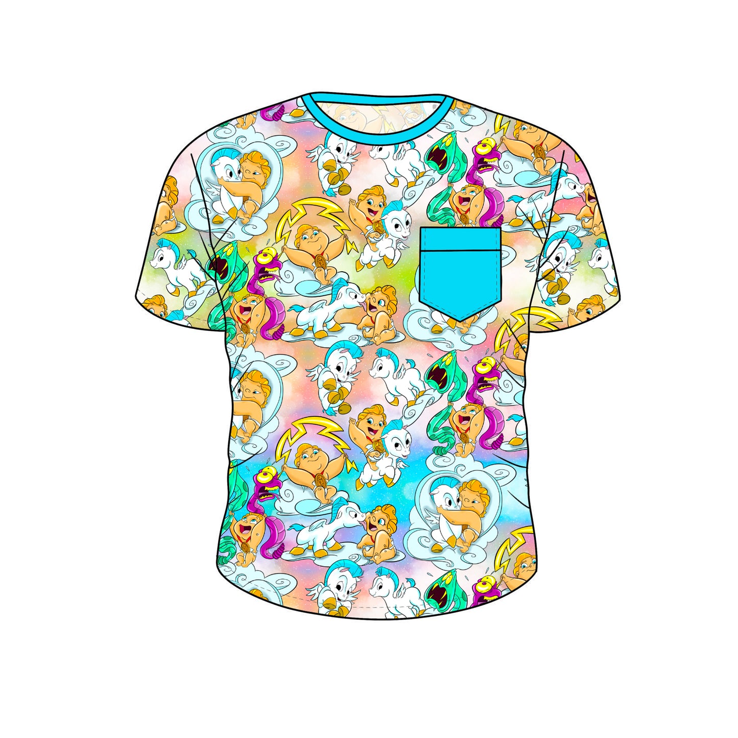 Aug 2026 Pre-Order Bamboo Short Sleeve Pocket Tee - Baby Herc