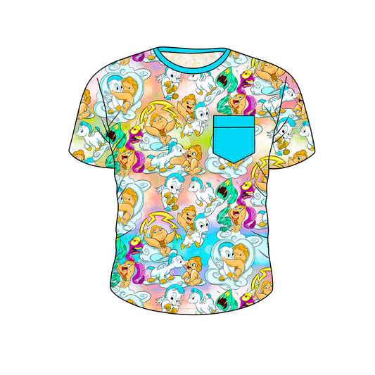 Aug 2026 Pre-Order Bamboo Short Sleeve Pocket Tee - Baby Herc