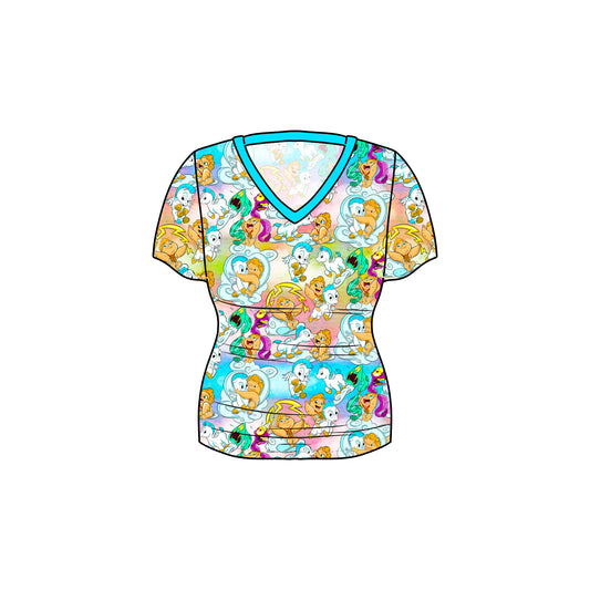 Aug 2026 Pre-Order Women's Oversized V-Neck Tee - Baby Herc