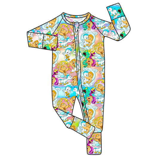 Aug 2026 Pre-Order Bamboo Convertible Zip Romper - Baby Herc