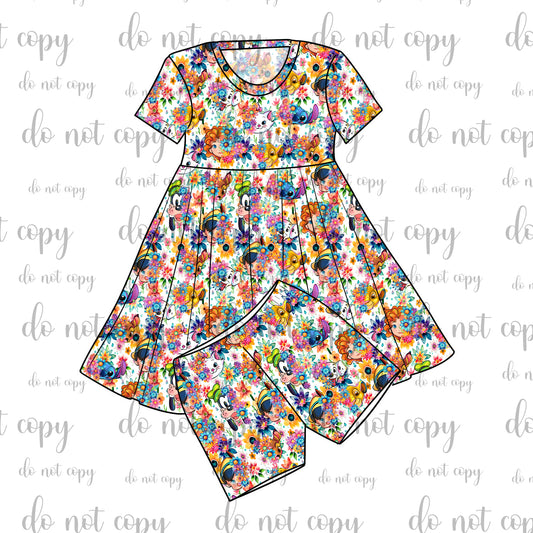 DEC Pre-Order Bamboo Twirl with Shorts - Behind The Bloom