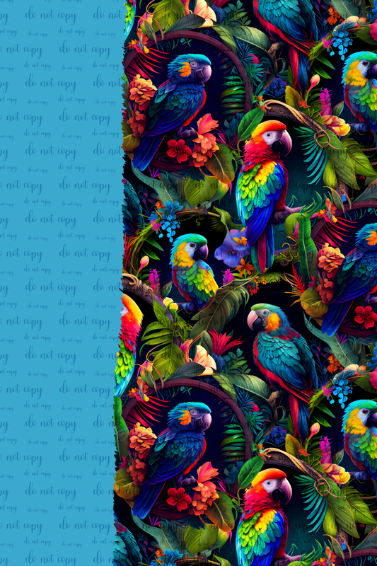 June Pre-Order BAMBOO/MINKY Blanket - Birds