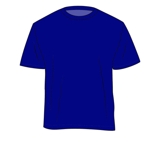 RTS Bamboo Adult Oversized Tee - Dark BLUE Solid