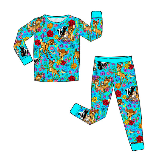 RTS Long Sleeve and Pants Pajama Set - Blooming Buddies