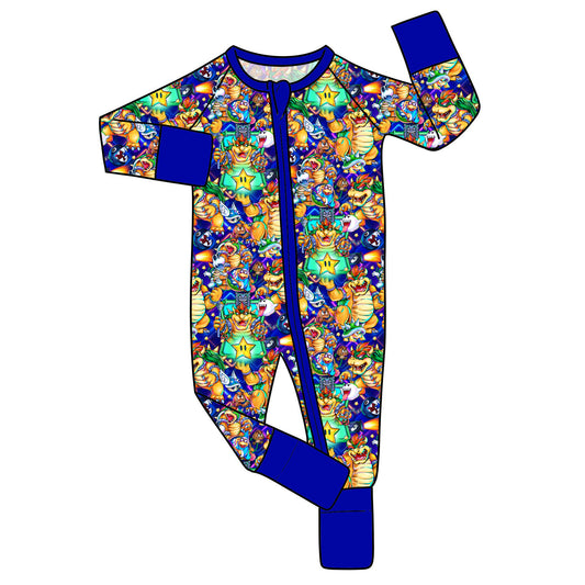 RTS Bamboo Convertible Zip Romper - Epic King
