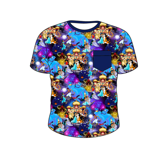 RTS Bamboo Short Sleeve Pocket Tee - Arabian Nights