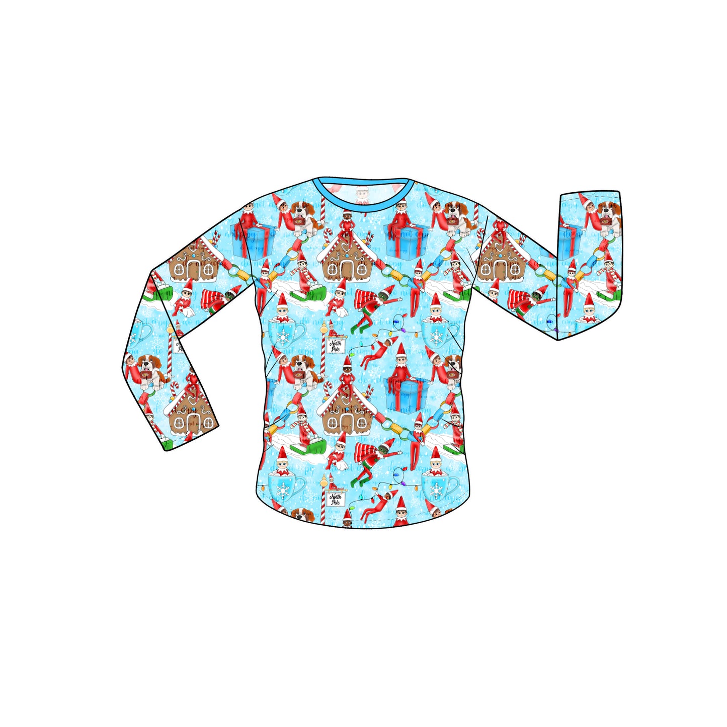 NOV Unisex Kid's Pre-Order Long Sleeve Tee - Elfie 2026