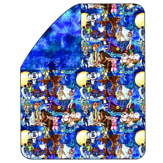 July Pre-Order Double Layer Quilted Bamboo Blanket - Buddies