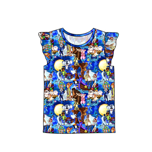 July Pre-Order Flutter Sleeve Tee - Buddies