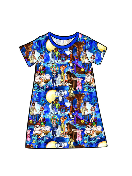 July Pre-order Kid's Lounge Gown - Buddies