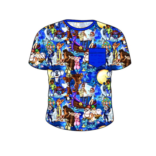 July Pre-Order Bamboo Short Sleeve Pocket Tee - Buddies