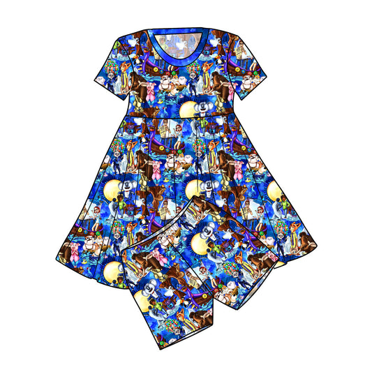 July Pre-order Twirl Dress with Shorts - Buddies